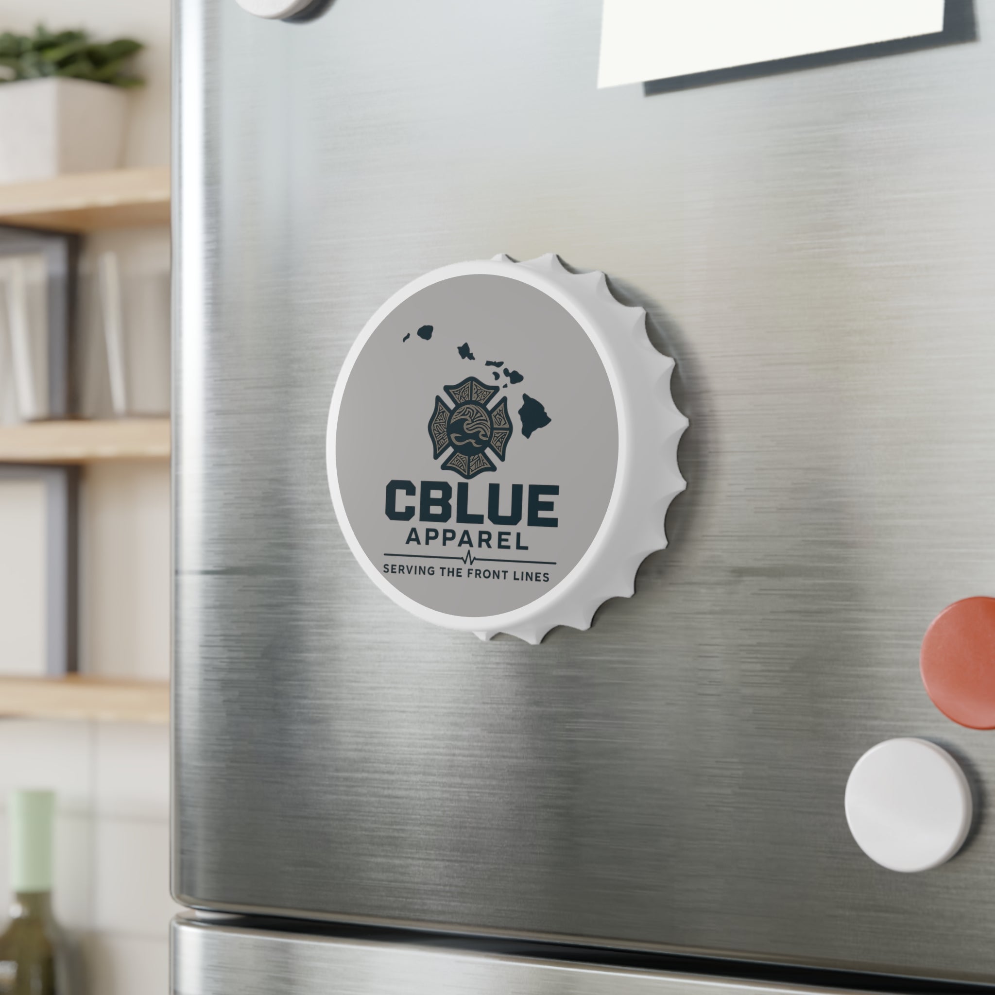 CBlue Apparel Bottle Opener – Serving the Front Lines