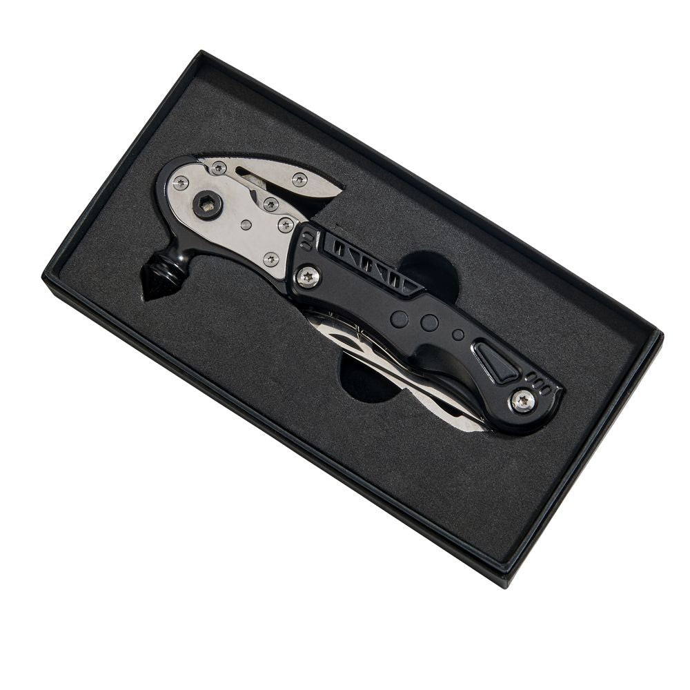 5-in-1 Tactical Rescue Knife – Glass Breaker, Seatbelt Cutter & Multi-Tool