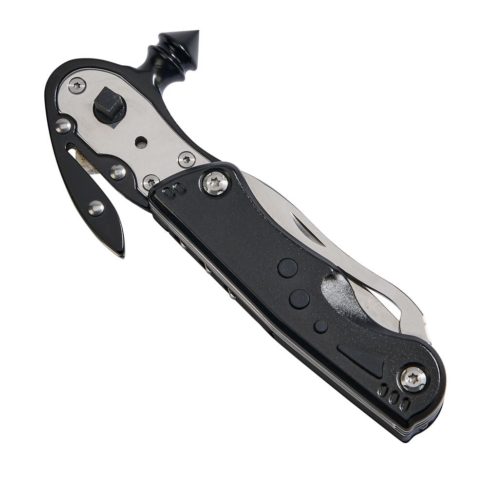 5-in-1 Tactical Rescue Knife – Glass Breaker, Seatbelt Cutter & Multi-Tool