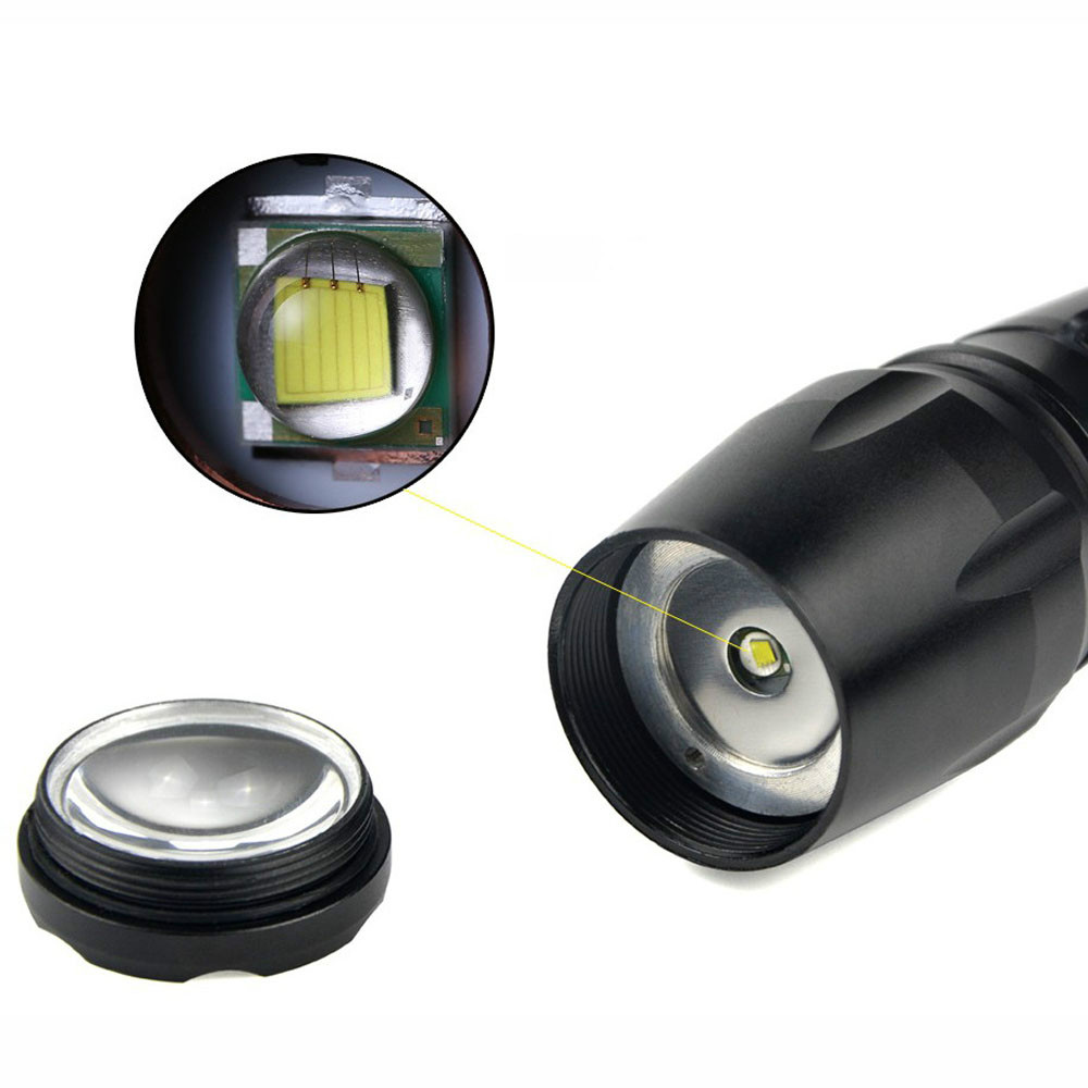 90000LM LED Tactical Flashlight