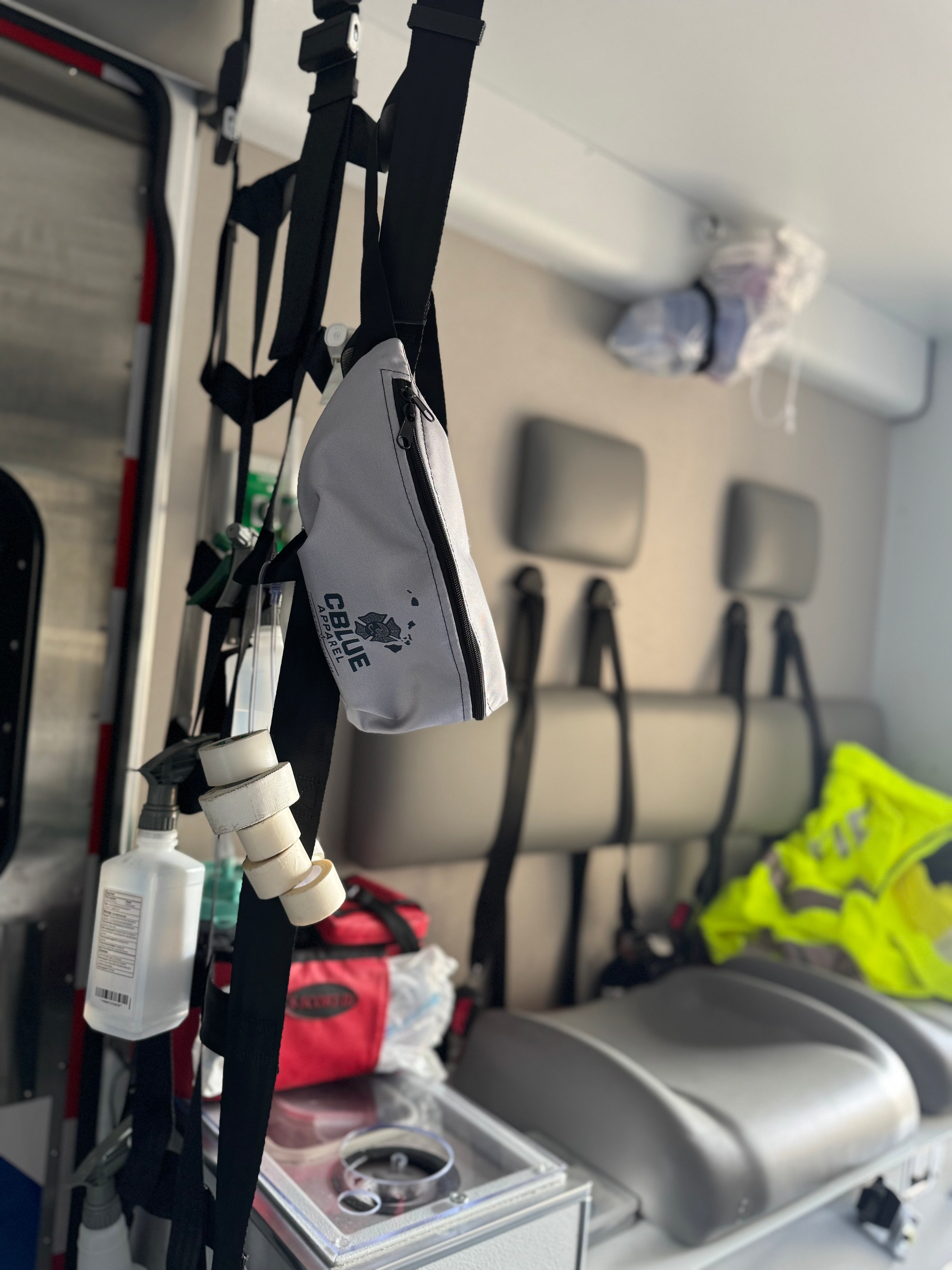 CBLUE “Front Lines” Fanny Pack – Island Grey Edition