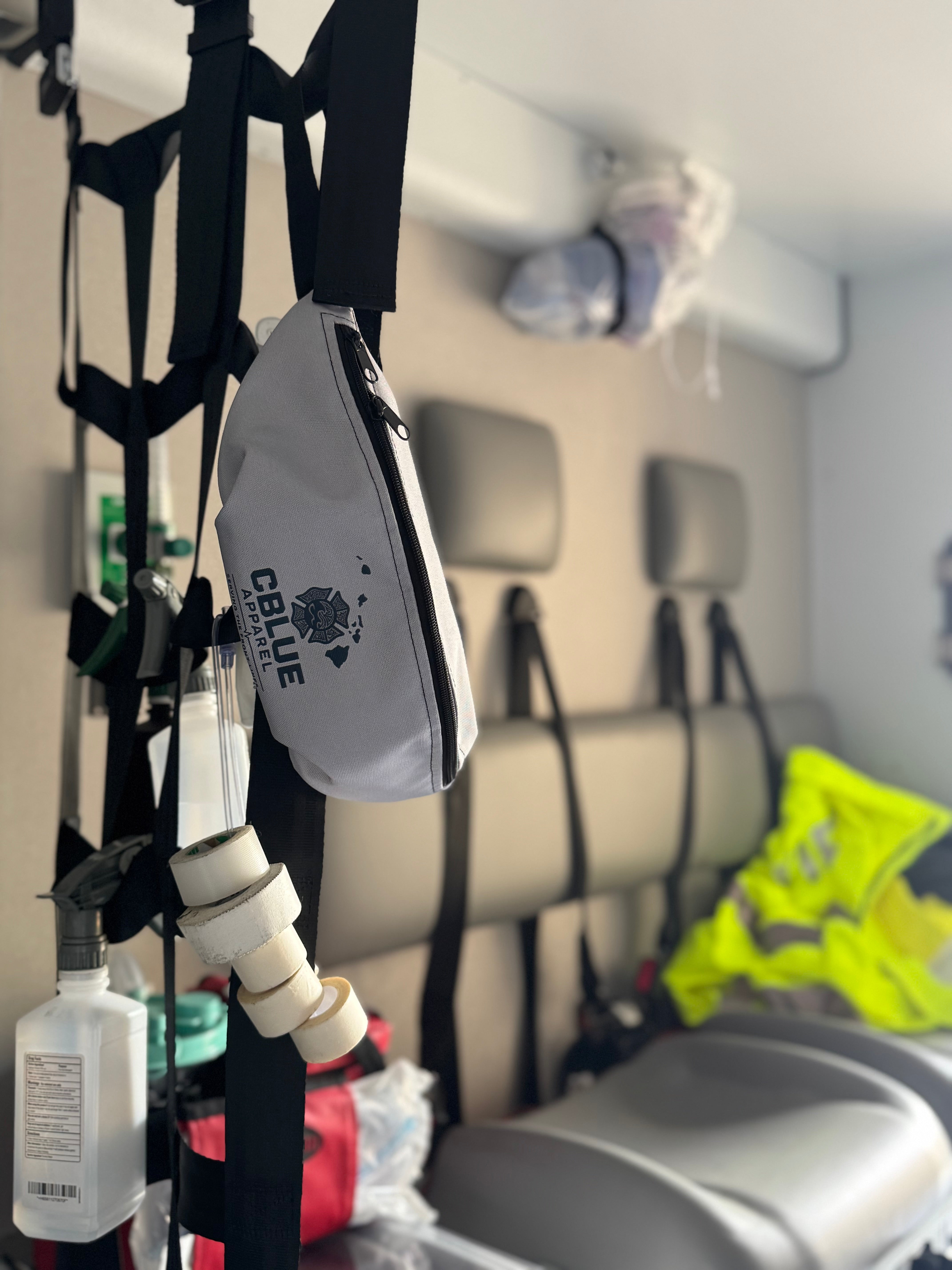 CBLUE “Front Lines” Fanny Pack – Island Grey Edition