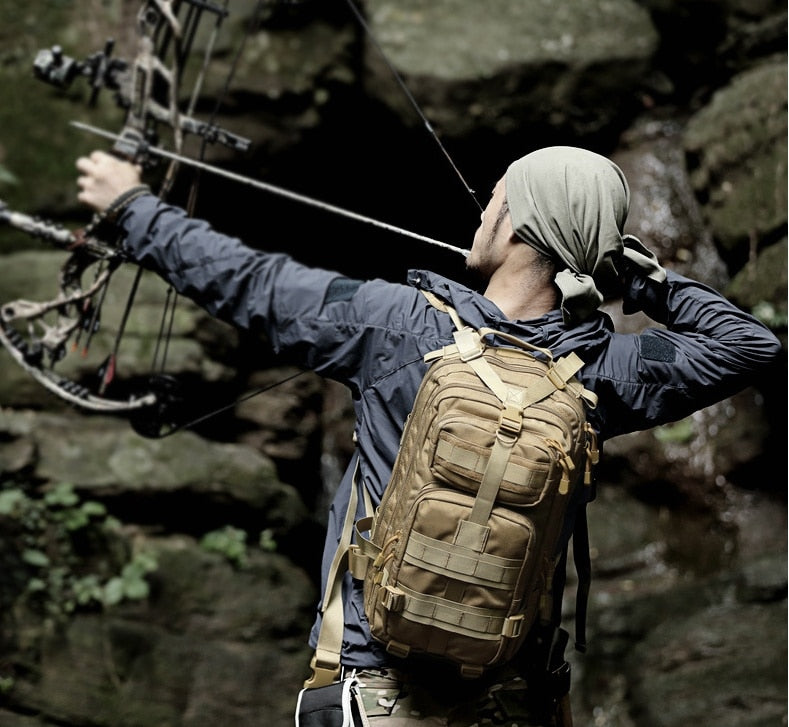 Tactical MOLLE Assault Pack – Mission Ready Backpack 50L/30L