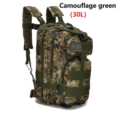 Tactical MOLLE Assault Pack – Mission Ready Backpack 50L/30L