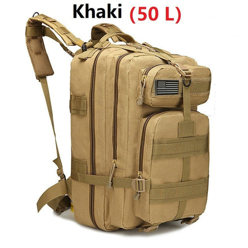 Tactical MOLLE Assault Pack – Mission Ready Backpack 50L/30L