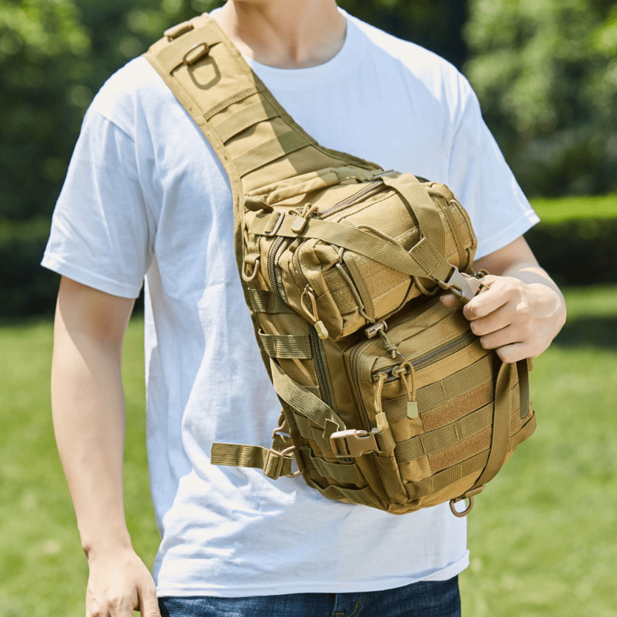 Tactical Sling Pack – Compact Military Shoulder Bag