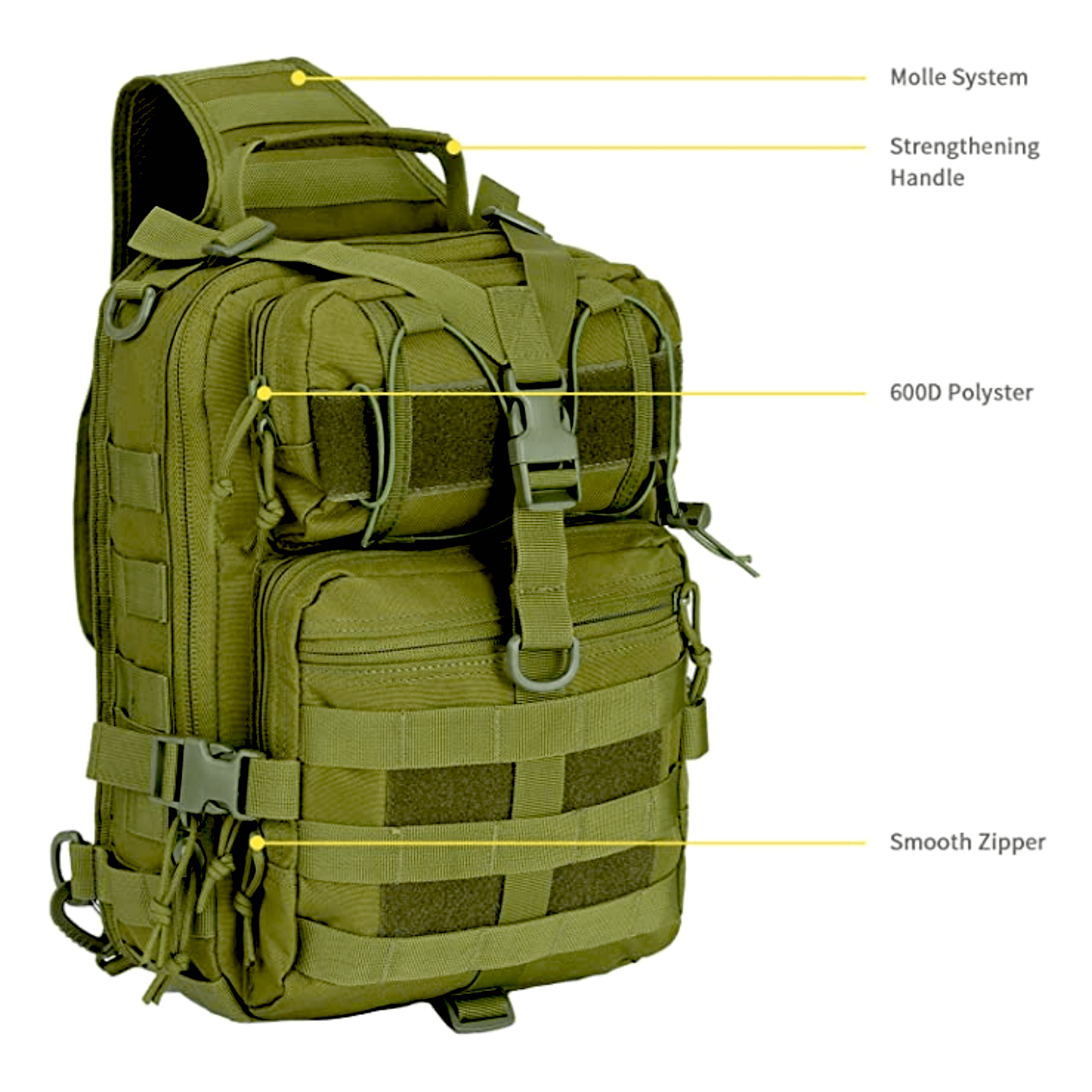 Tactical Sling Pack – Compact Military Shoulder Bag