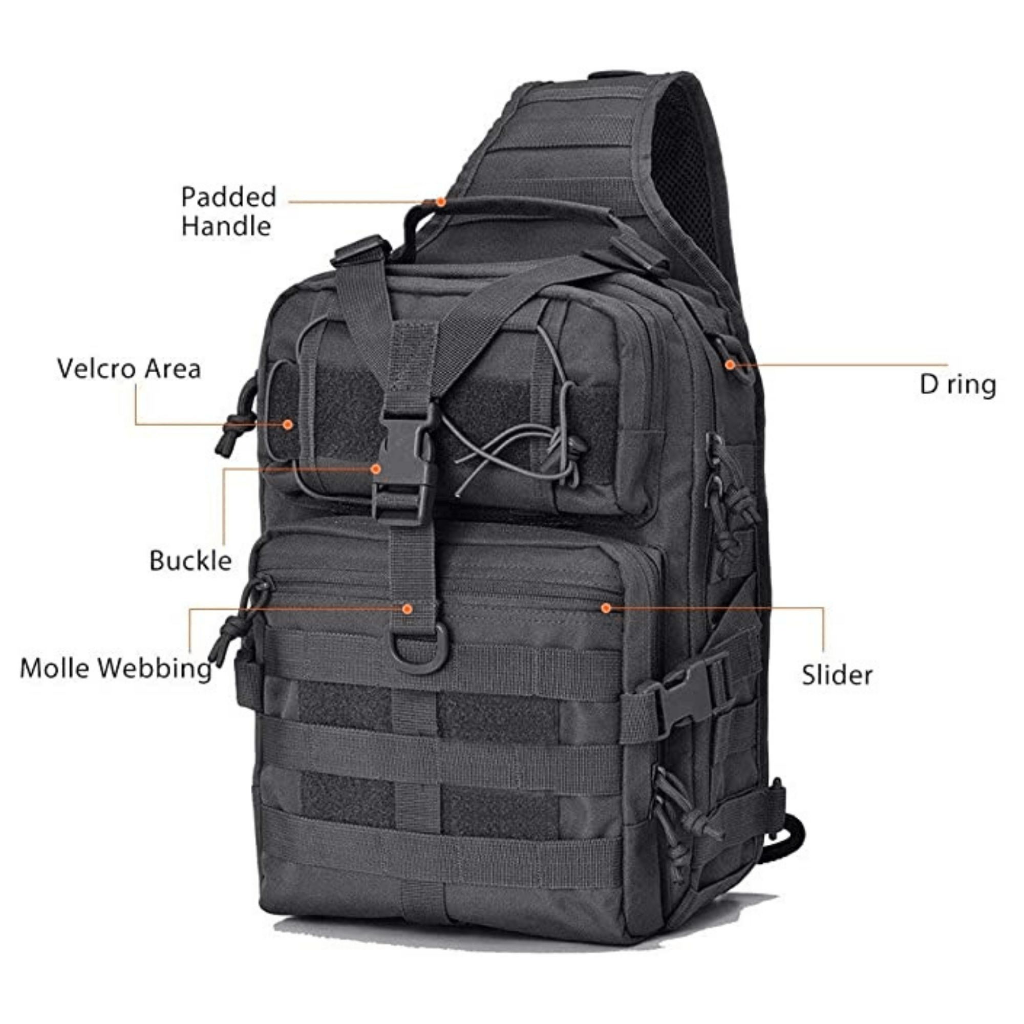 Tactical Sling Pack – Compact Military Shoulder Bag