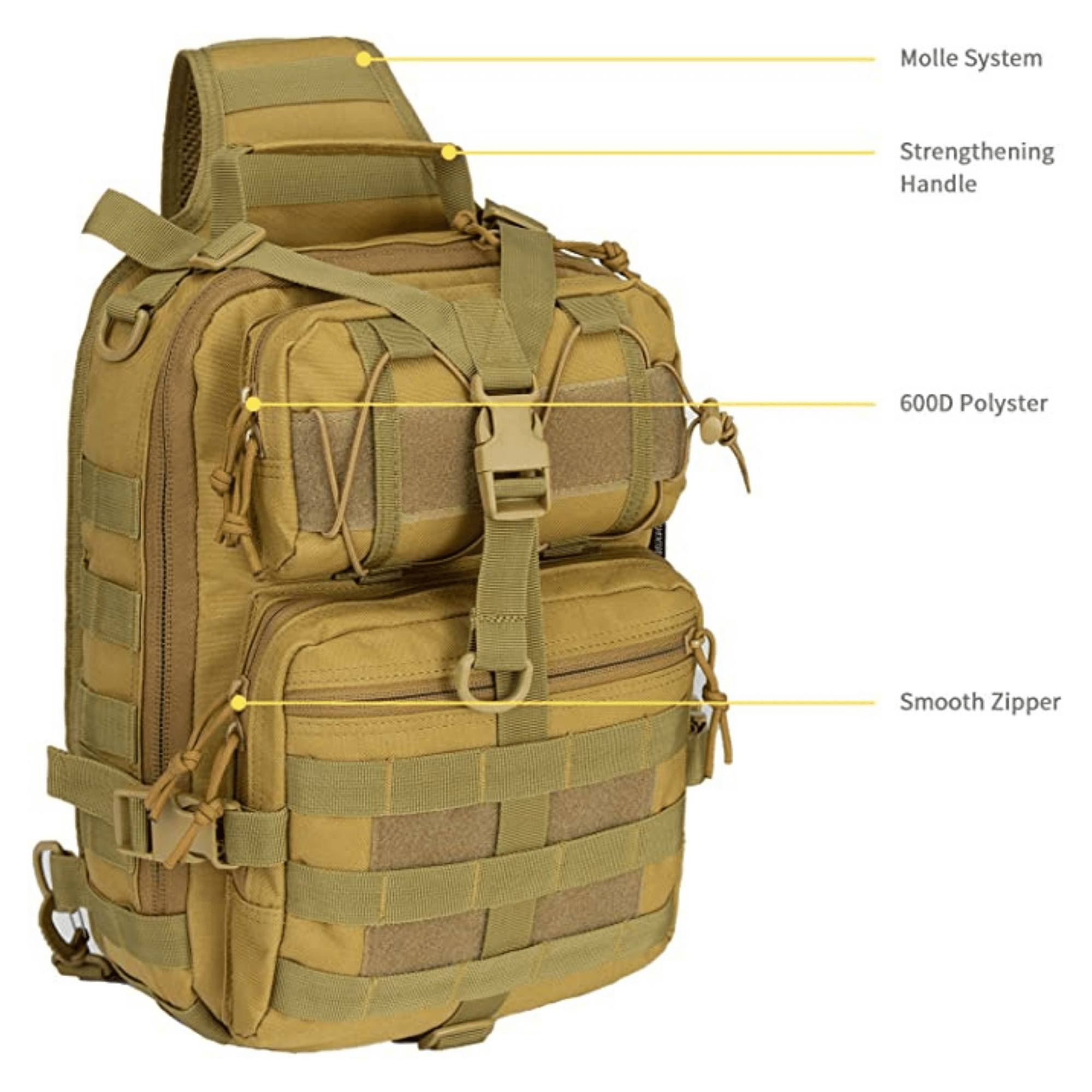 Tactical Sling Pack – Compact Military Shoulder Bag