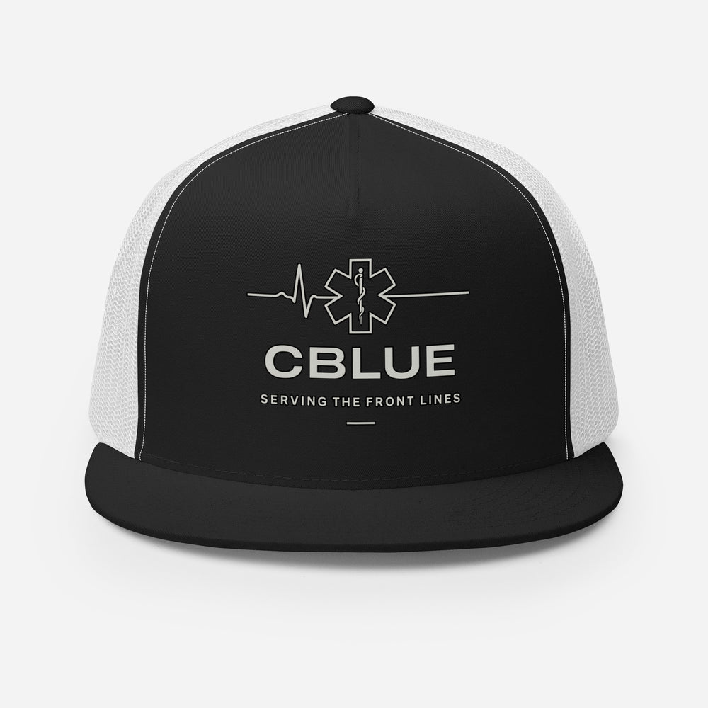 CBLUE Service Mark Trucker Cap | Front Line Edition