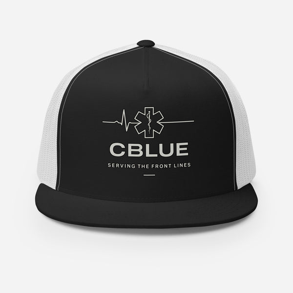 CBLUE Service Mark Trucker Cap | Front Line Edition