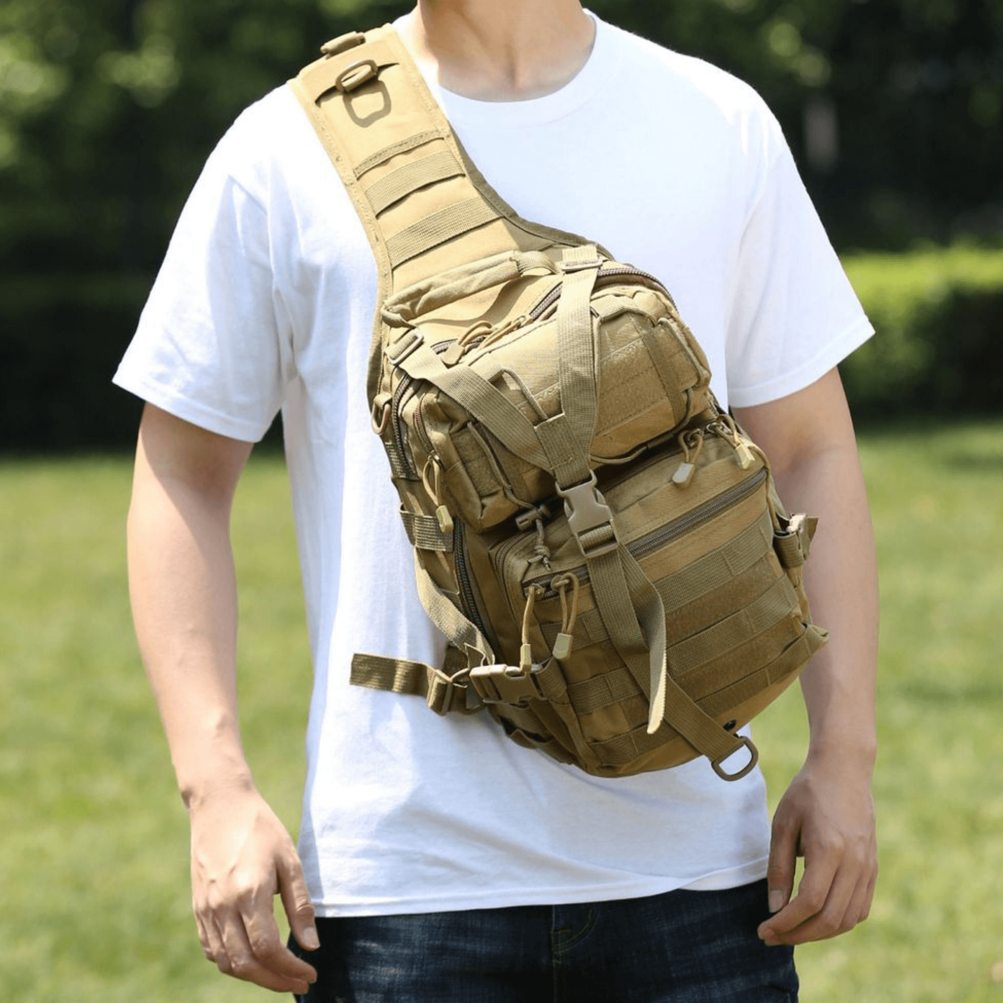 Tactical Sling Pack – Compact Military Shoulder Bag