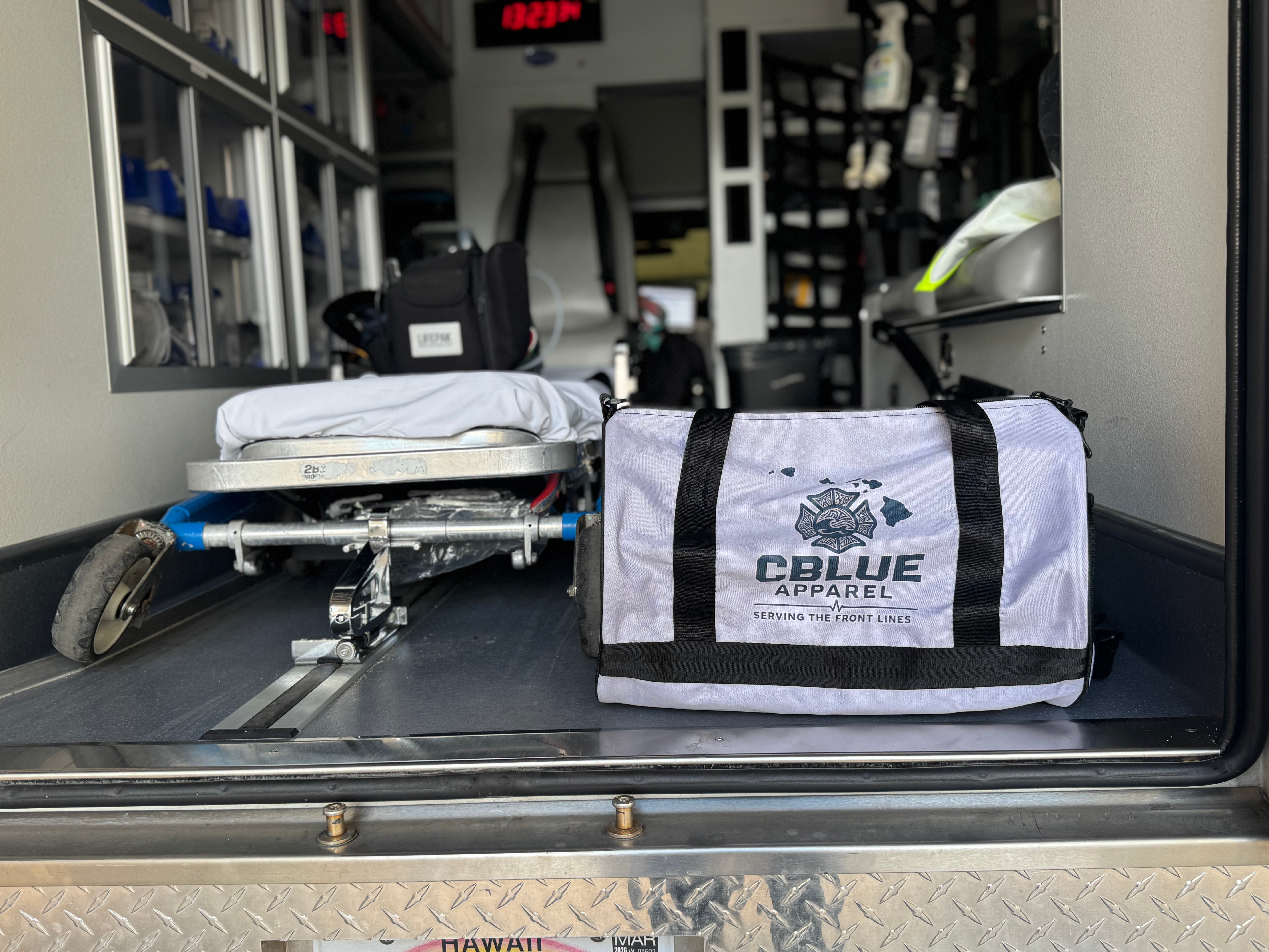 CBlue Gym Bag – Serving the Front Lines