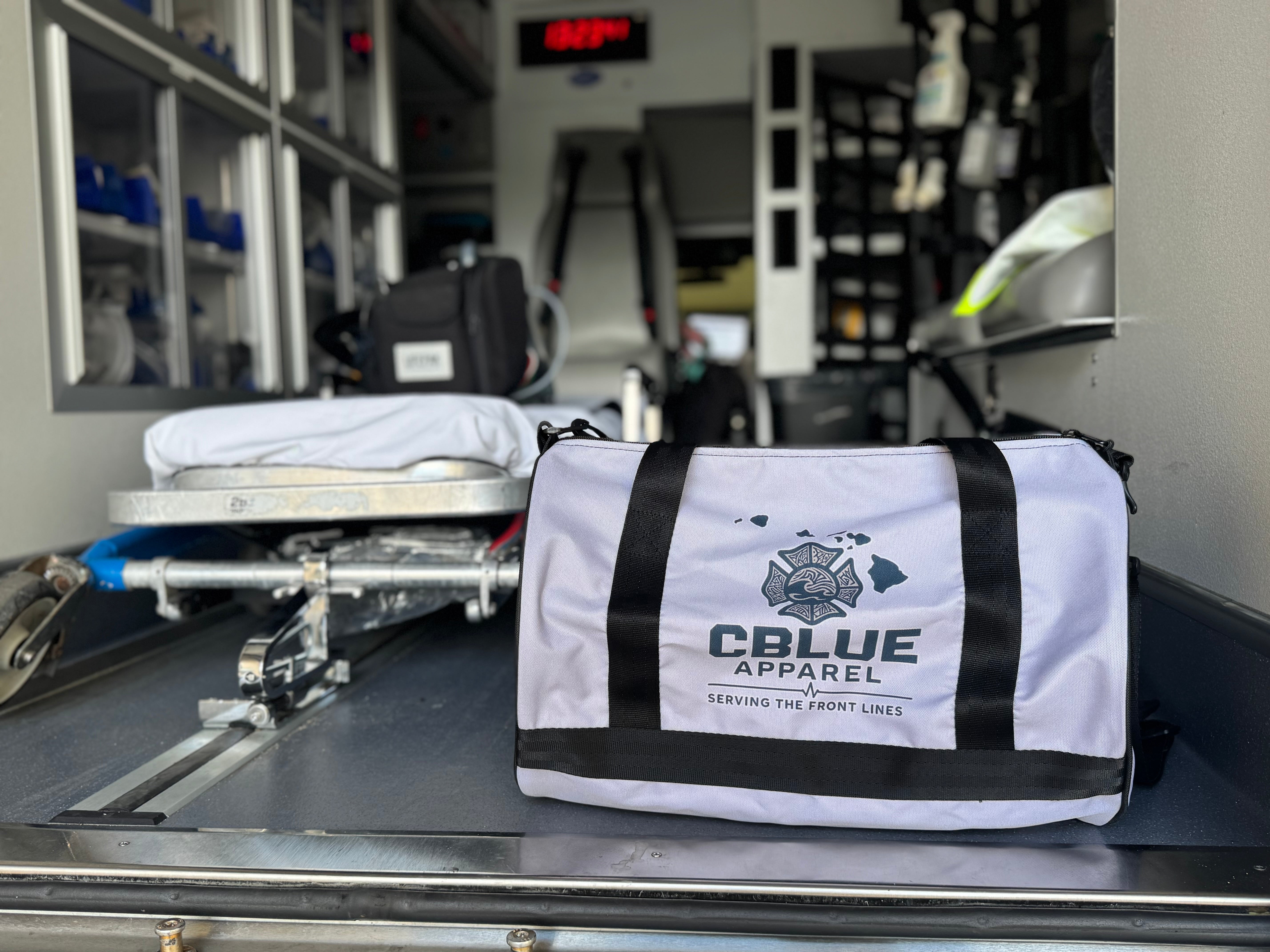 CBlue Gym Bag – Serving the Front Lines