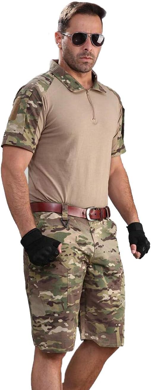Men’s Lightweight Tactical Cargo Shorts – Mission Ready Mobility