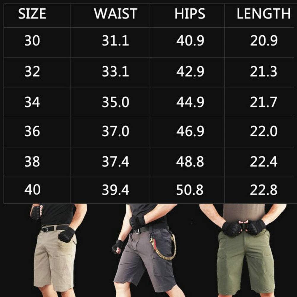 Men’s Lightweight Tactical Cargo Shorts – Mission Ready Mobility