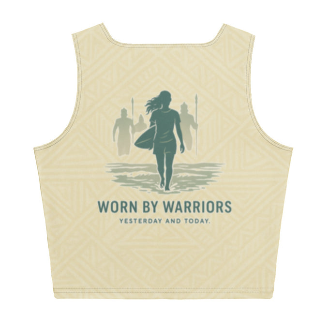 Worn by Warriors Crop Top – Strength Through Every Era