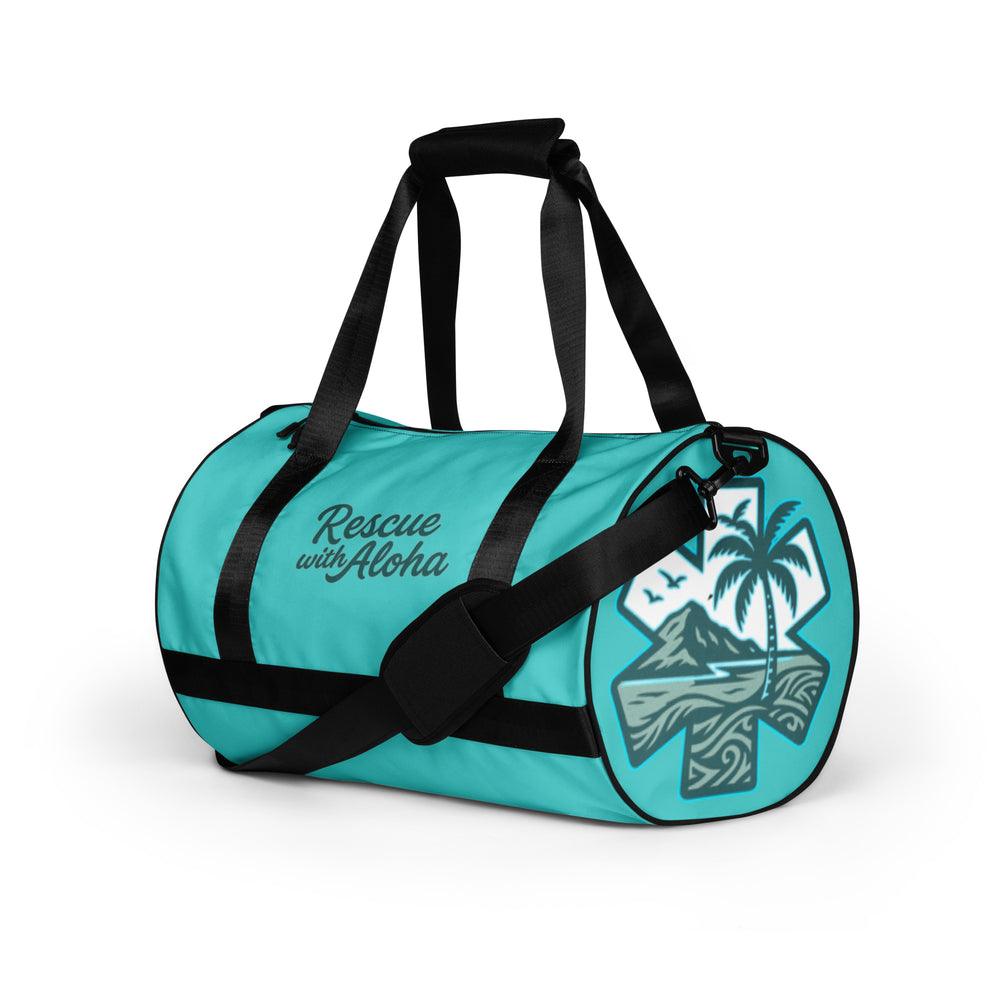 Rescue with Aloha Duffel Bag – Ocean Blue
