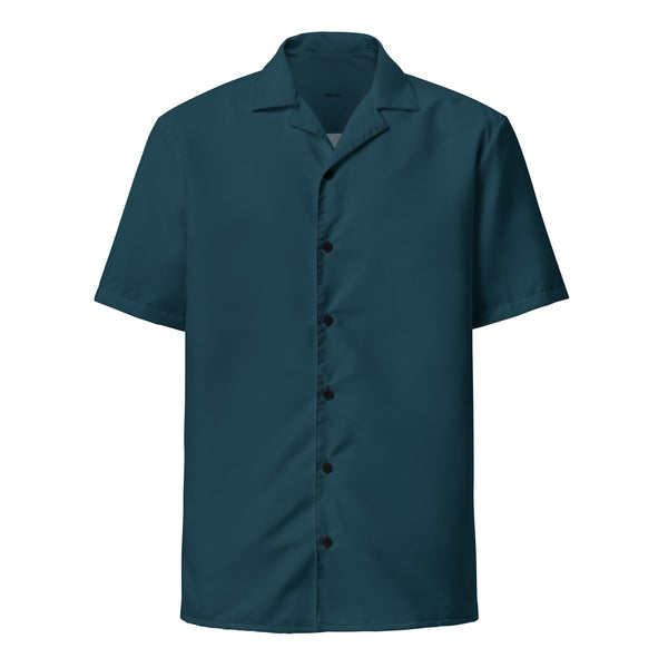 Form Button Shirt – Deep Teal