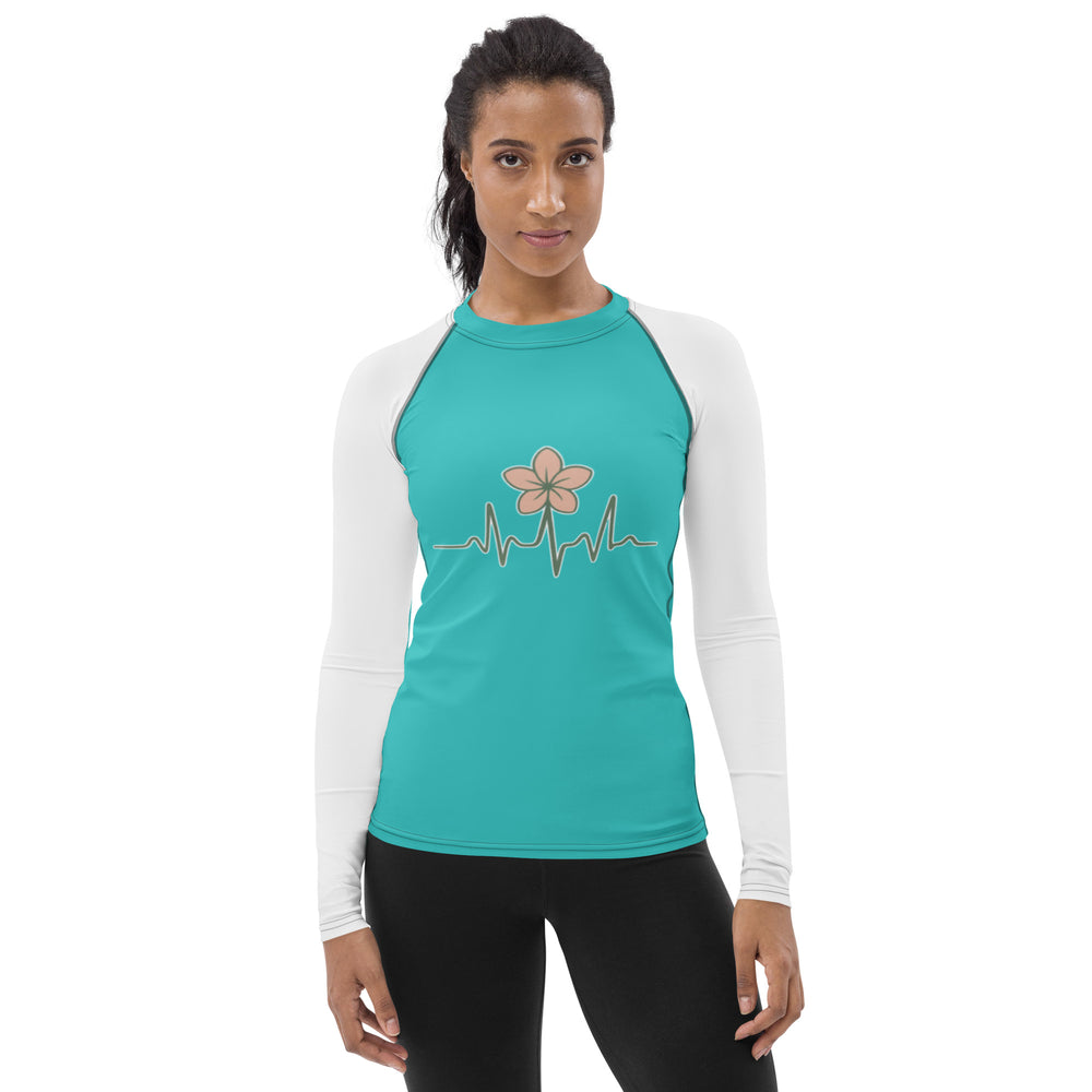 Aloha Pulse Women’s Rash Guard – Built to Ride the Wave and the Call