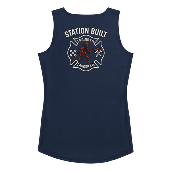 Women’s Station Built Performance Tank — Fire Rescue Athletics | Engine & Ladder Co.