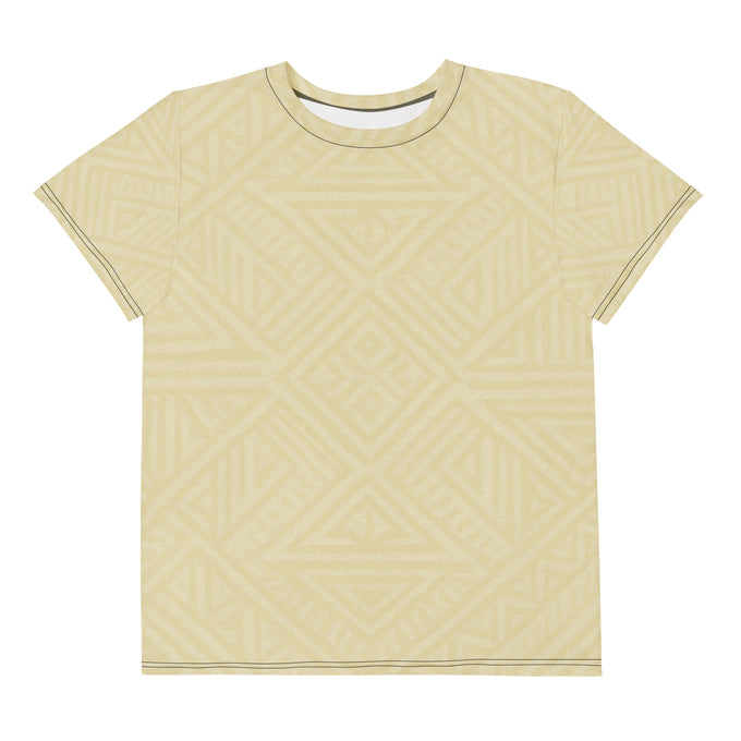 Youth Tan Dry Tee – Worn by Warriors (Yesterday and Today)