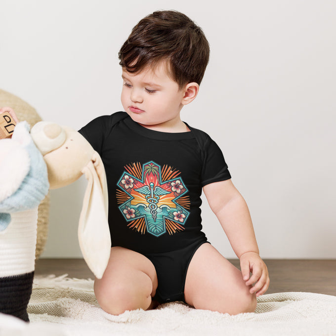 Sunset Island Star of Life – Baby Onesie