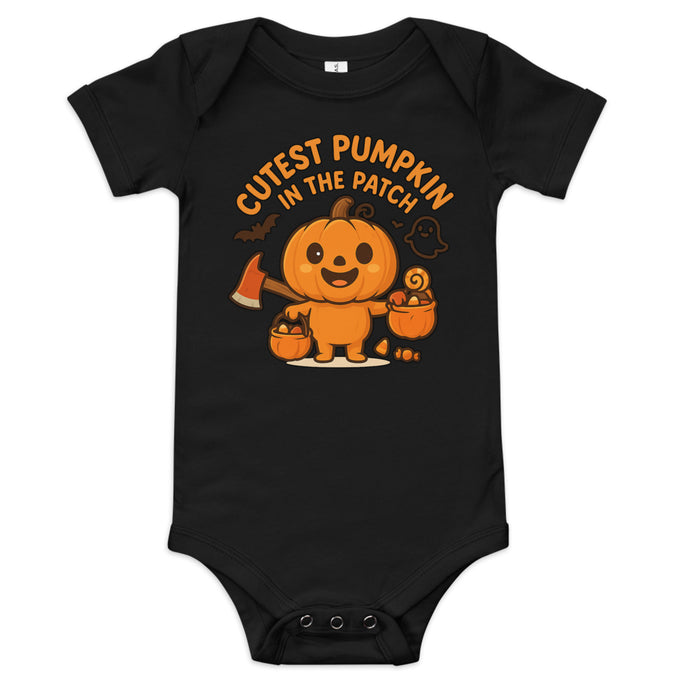 CBlue “Cutest Pumpkin in the Patch” Baby Onesie – Halloween 2025 Limited Edition