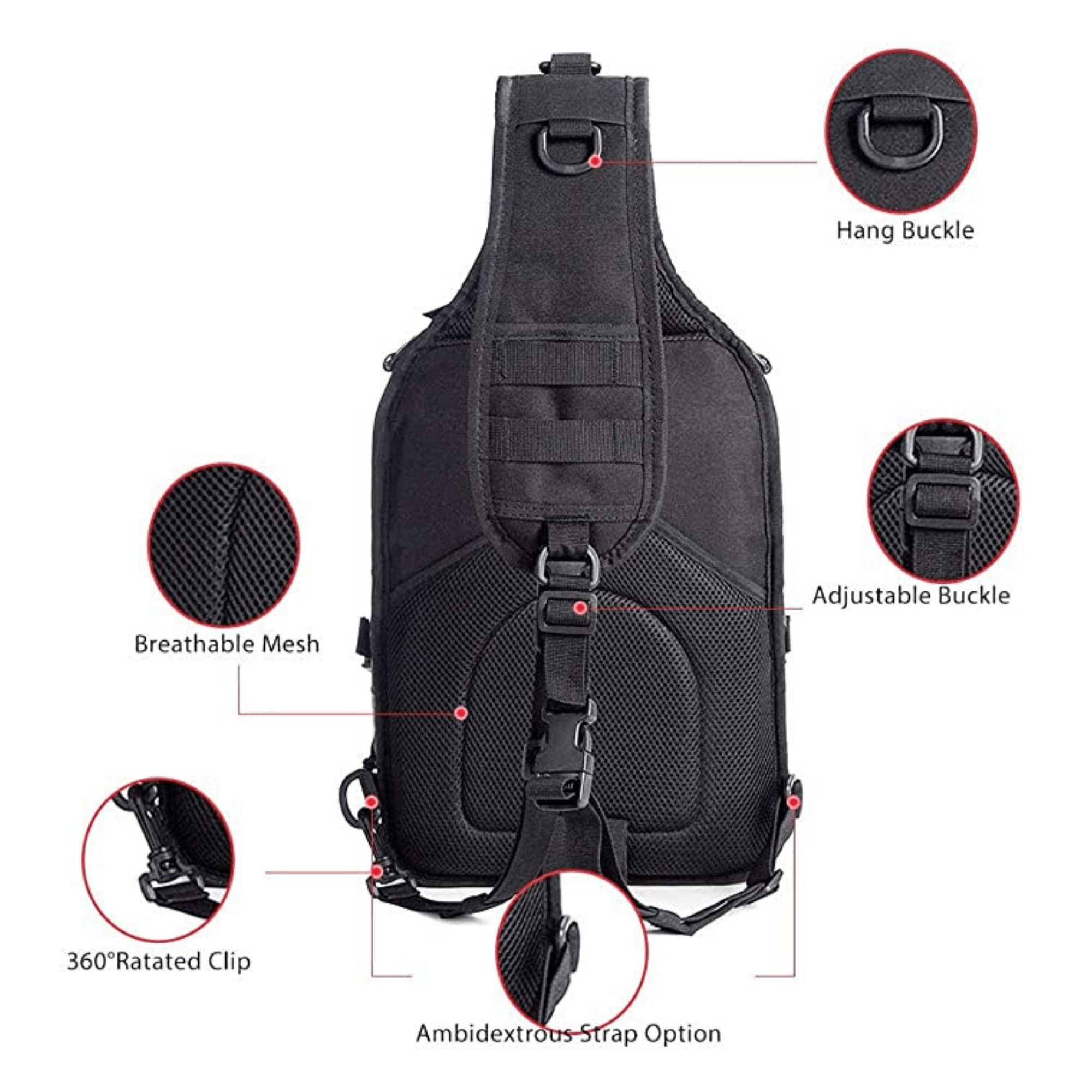 Tactical Sling Pack – Compact Military Shoulder Bag