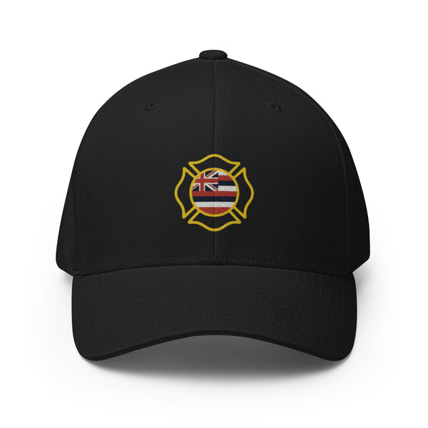 Hawaiian Firefighter Flag Cap (Flex Fit)