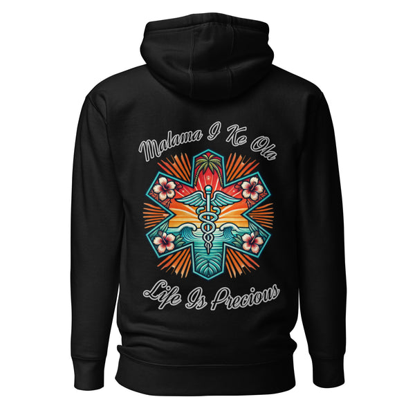 MĀLAMA I KE OLA – LIFE IS PRECIOUS PREMIUM HOODIE