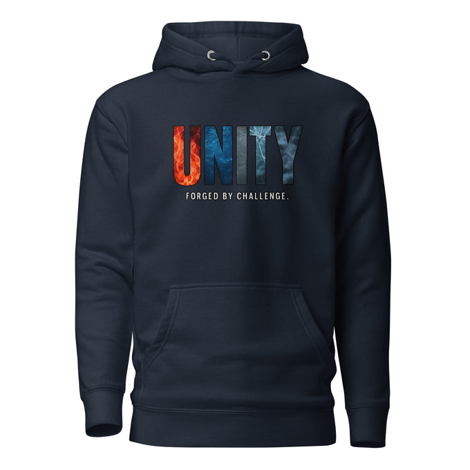 UNITY – Forged by Challenge Hoodie (Flagship Edition | Unisex Premium Fleece)