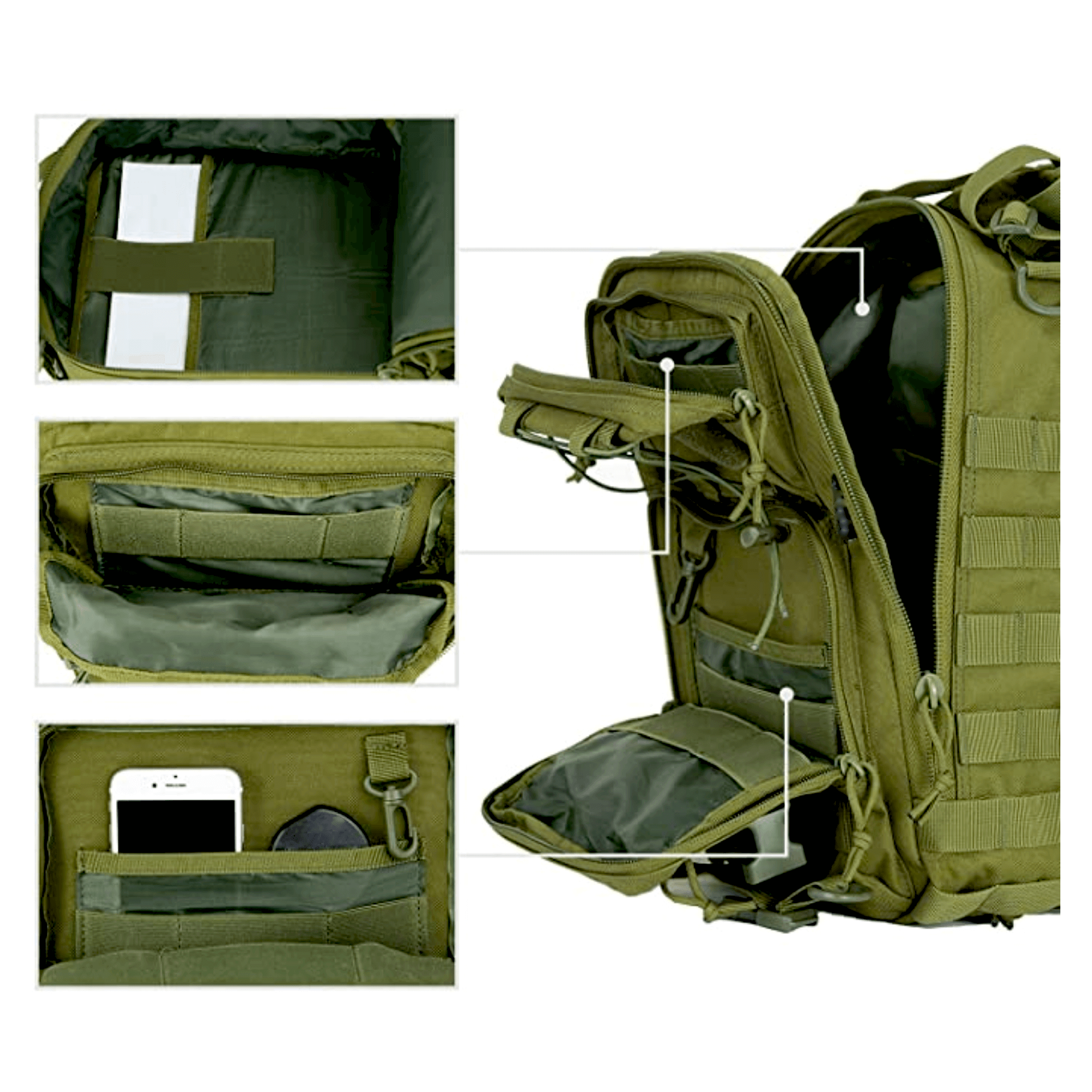 Tactical Sling Pack – Compact Military Shoulder Bag