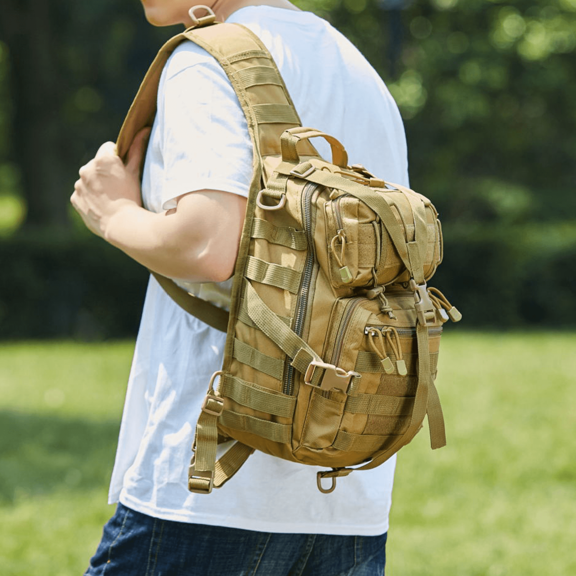Tactical Sling Pack – Compact Military Shoulder Bag