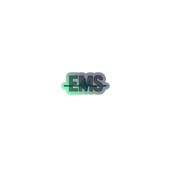 Pulse Signal Holographic Sticker — EMS Gear Decal