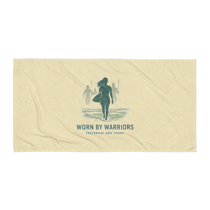 Worn by Warriors Towel – Strength That Dries Off With You