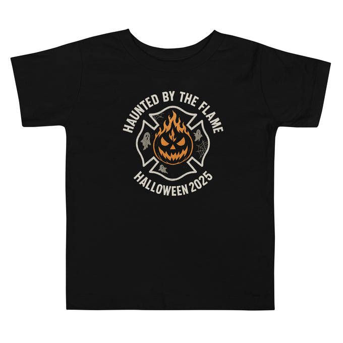 Haunted by the Flame Toddler Tee – Halloween 2025 Limited Edition