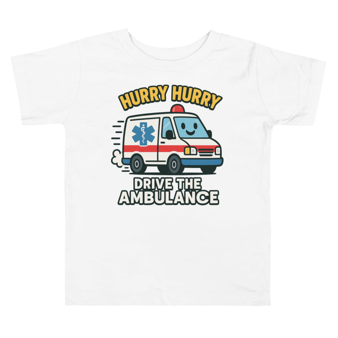 Drive the Ambulance – Toddler EMS Tee