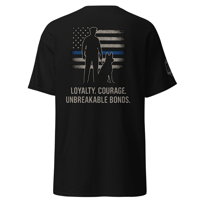 Loyalty & Courage Tee (Men’s) – LEO K9 Partners Collection