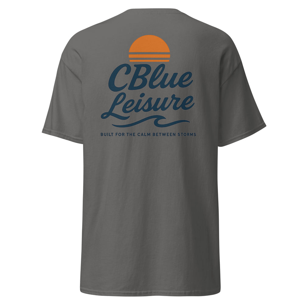 CBlue Leisure Sunset Men's Tee – Built for the Calm Between Storms