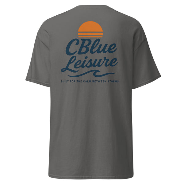 CBlue Leisure Sunset Men's Tee – Built for the Calm Between Storms