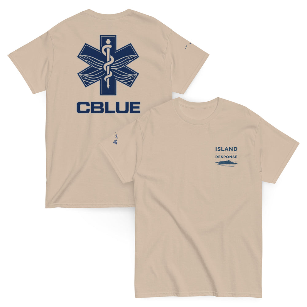 Island Response Tee – CBLUE Mark