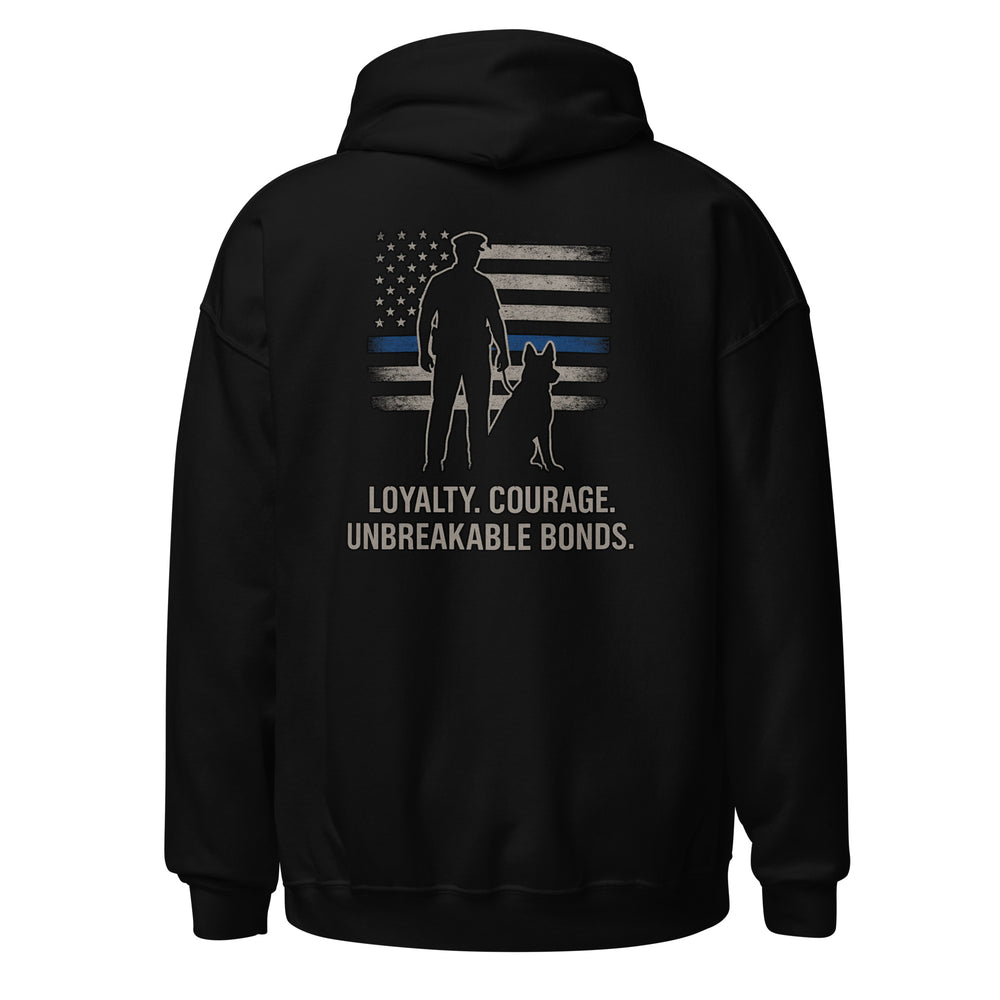 Loyalty & Courage Hoodie – LEO K9 Partners Collection