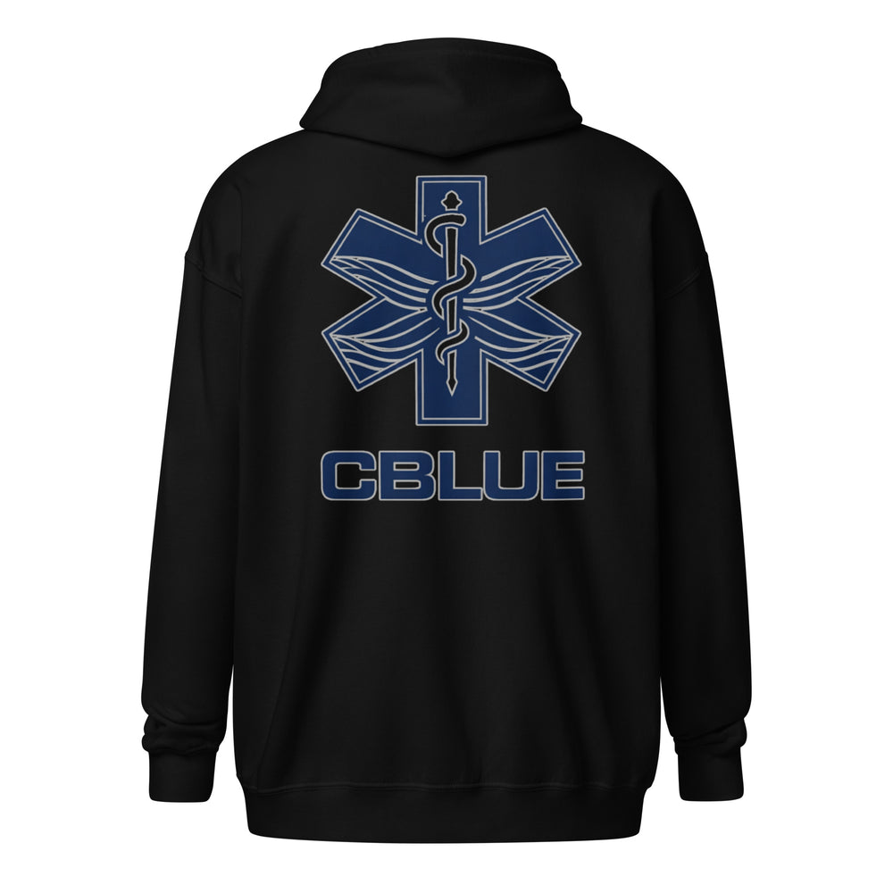 CBLUE Mark Zip-Hoodie