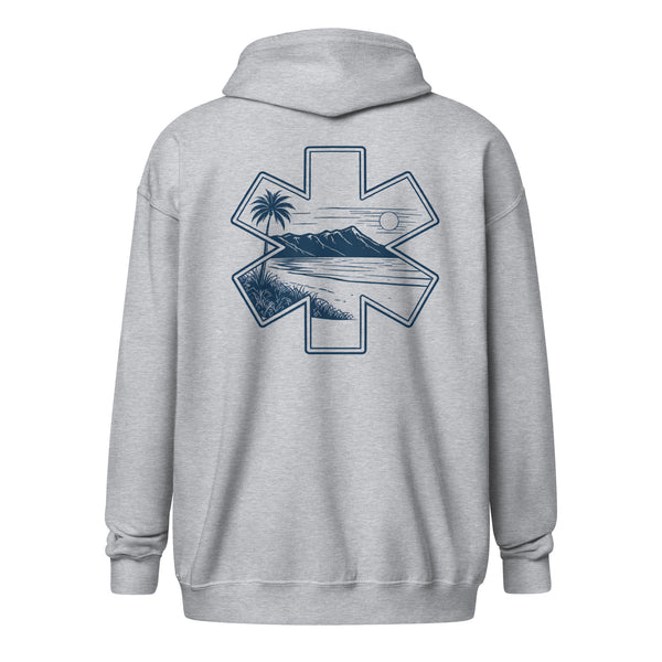 Coastline Watch Zip Hoodie