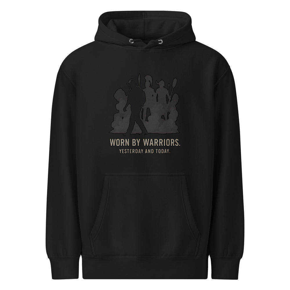 Worn by Warriors Hoodie