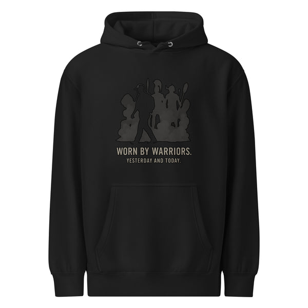 Worn by Warriors Hoodie
