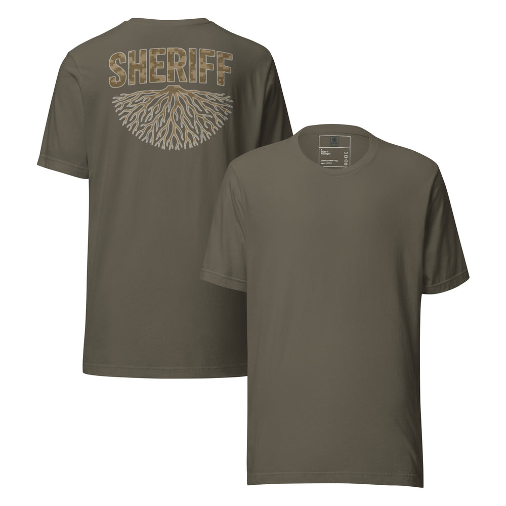 Sheriff – Roots of Justice Tee