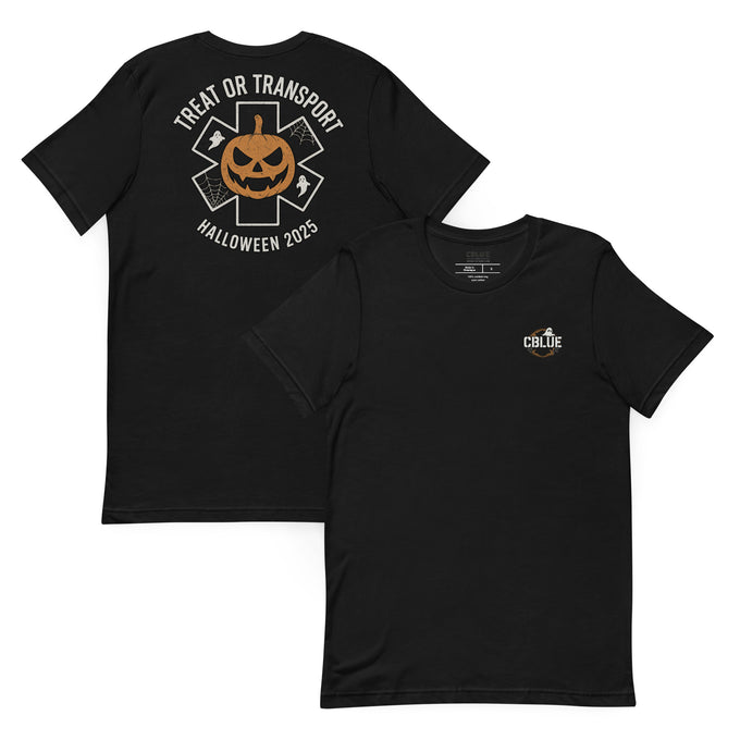 Treat or Transport Men's Tee – Halloween 2025 Limited Edition