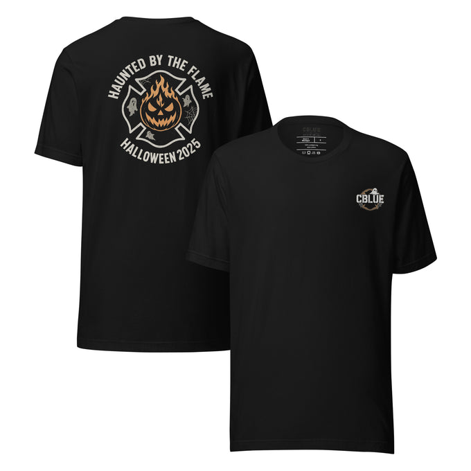Haunted by the Flame Tee – Limited 2025 Halloween Edition | CBlue Apparel
